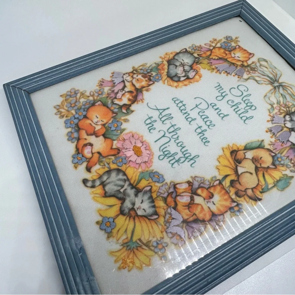 VTG CREATIVE CIRCLE KIT All Through the Night Embroidery